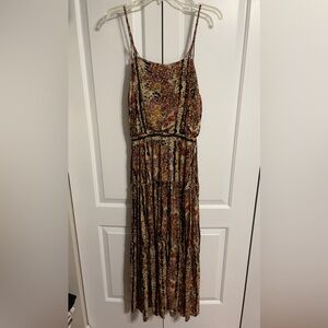 FREE PEOPLE Tier Maxi Dress/ Flower Print / Size XS / Excellent Condition